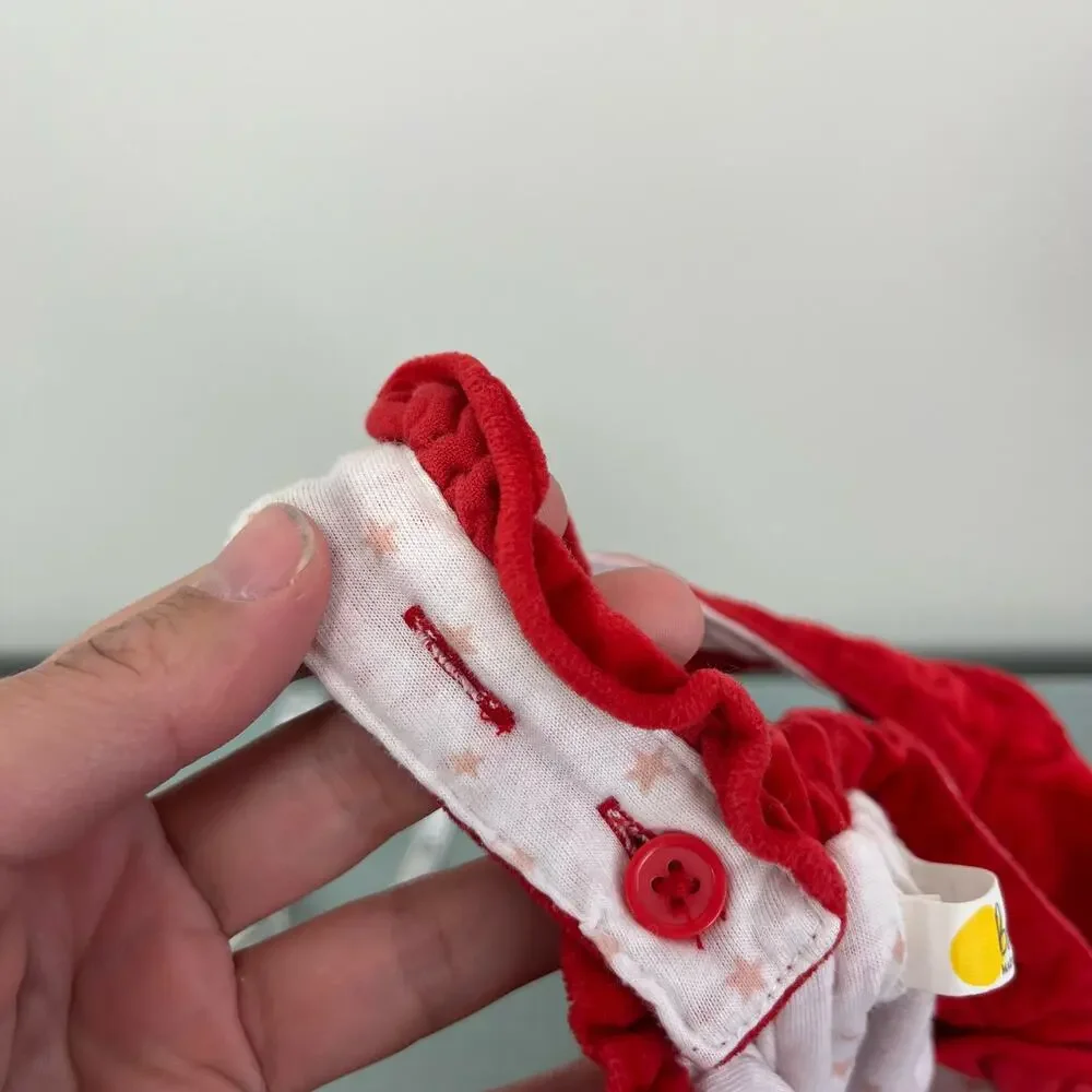 Mini Boden Polish Red Velvet Rocking Horse Romper 18-24 Months - Picture 8 of 8